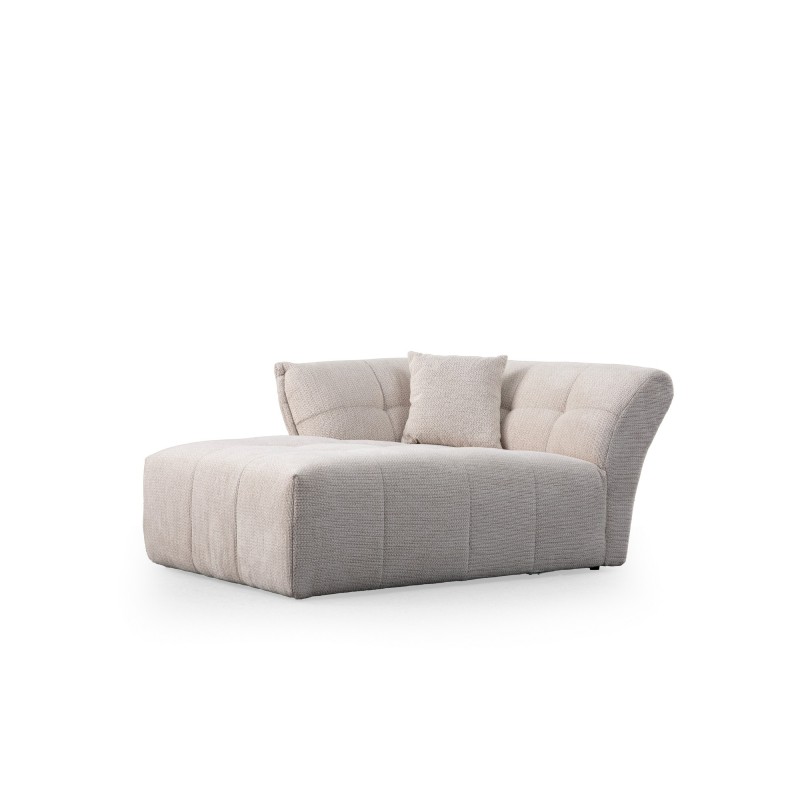 Corner Sofa Boxer Left - White White