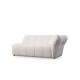 Corner Sofa Boxer Left - White White
