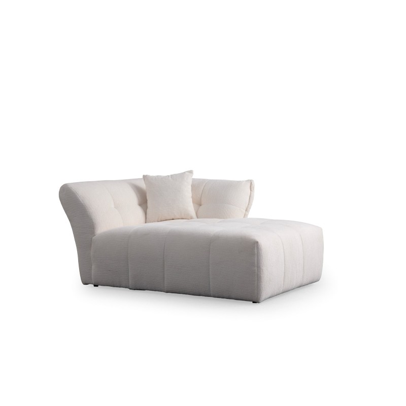Corner Sofa Boxer Right - White White