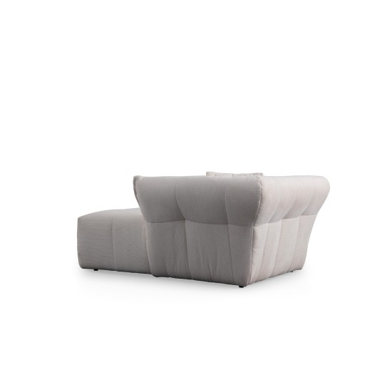 Corner Sofa Boxer Right - White White Corner Sofa Boxer Right - White White