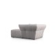 Corner Sofa Boxer Right - White White Corner Sofa Boxer Right - White White