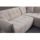 Corner Sofa Boxer Right - White White Corner Sofa Boxer Right - White White