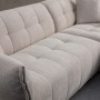 Corner Sofa Boxer Right - White White