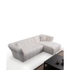Corner Sofa Boxer Right - White White