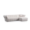 Corner Sofa Boxer Right - White White