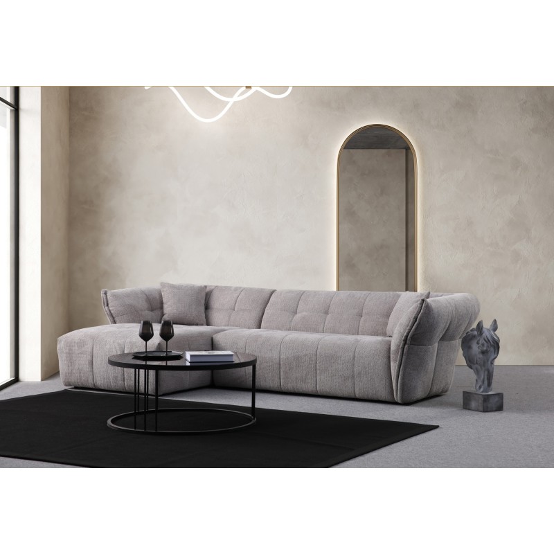 Corner Sofa Boxer Left - Light Grey Light Grey