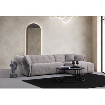 Corner Sofa Boxer Right - Light Grey Light Grey