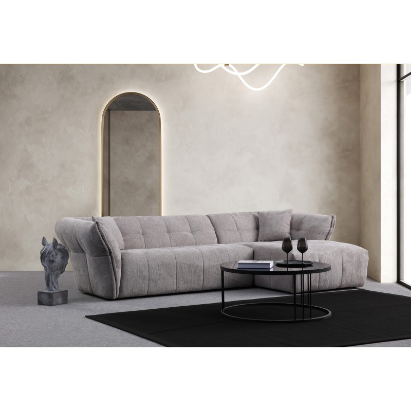 Corner Sofa Boxer Right - Light Grey Light Grey