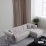 Corner Sofa Boxer Right - Light Grey Light Grey