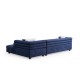 Corner Sofa Boston Right - Night Blue Night Blue Corner Sofa Boston Right - Night Blue Night Blue