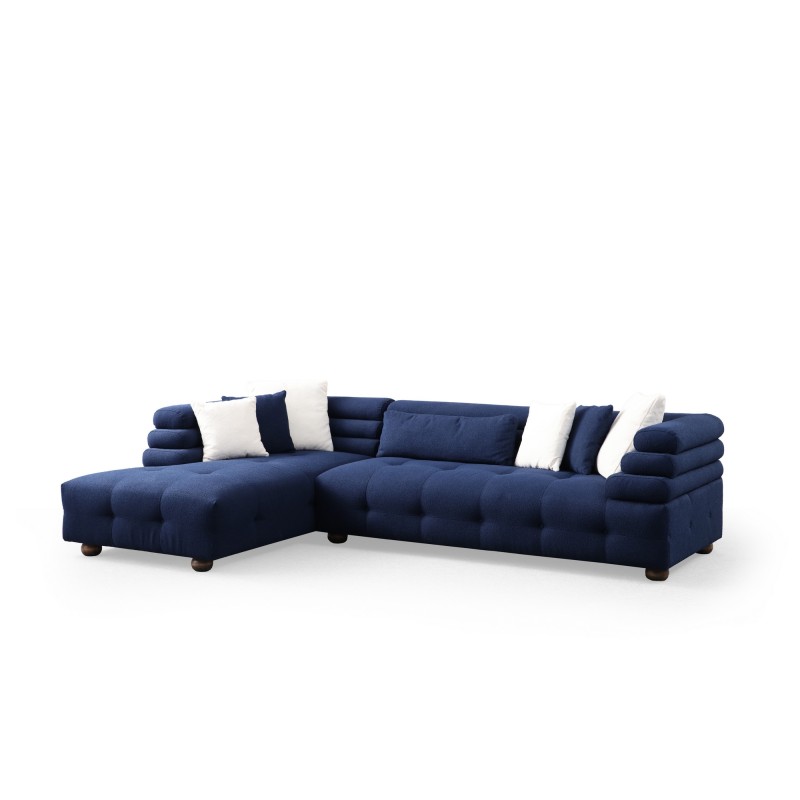 Corner Sofa Boston Left - Night Blue Night Blue