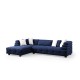 Corner Sofa Boston Left - Night Blue Night Blue Corner Sofa Boston Left - Night Blue Night Blue