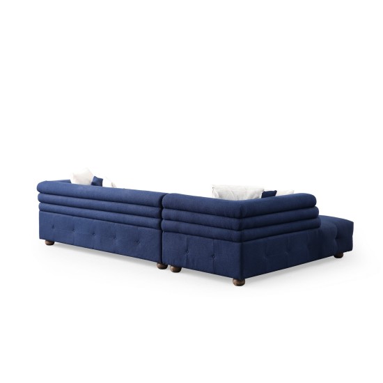 Corner Sofa Boston Left - Night Blue Night Blue Corner Sofa Boston Left - Night Blue Night Blue