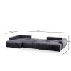 Corner Sofa Enjoy Corner Chl-O3-2R - Anthracite Anthracite