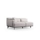 Corner Sofa Jaguar Corner L2-Chl - White White