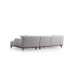 Corner Sofa Jaguar Corner L2-Chl - White White
