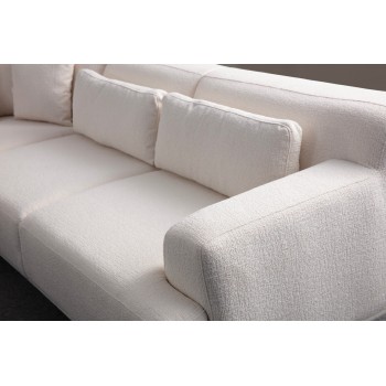 Corner Sofa Jaguar Corner L2-C-2R - White White