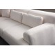 Corner Sofa Jaguar Corner L2-C-2R - White White Corner Sofa Jaguar Corner L2-C-2R - White White