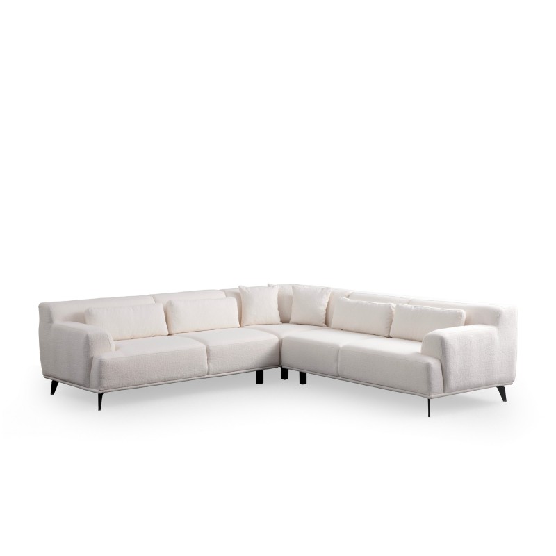 Corner Sofa Jaguar Corner L2-C-2R - White White