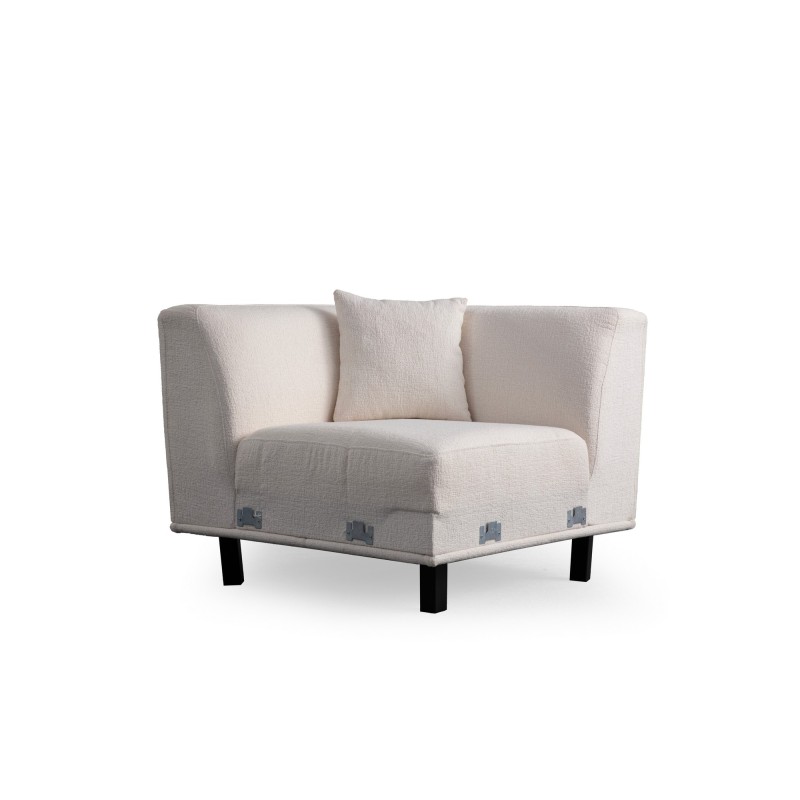 Corner Sofa Jaguar Corner L2-C-2R - White White