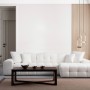 Corner Sofa Pescara Corner Right (L2-Chl) - White White