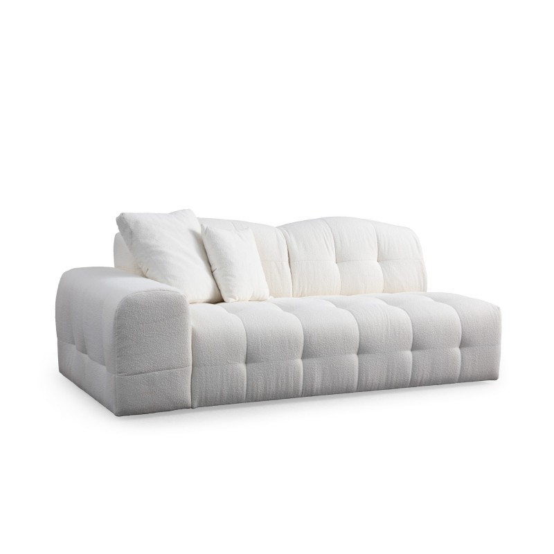 Corner Sofa Pescara Corner Right (L2-Chl) - White White