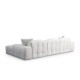 Corner Sofa Pescara Corner Right (L2-Chl) - White White Corner Sofa Pescara Corner Right (L2-Chl) - White White