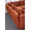 Corner Sofa Floransa - Orange Orange