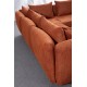 Corner Sofa Floransa - Orange Orange