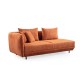 Corner Sofa Floransa - Orange Orange