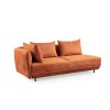 Corner Sofa Floransa - Orange Orange