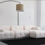 Corner Sofa Petite 3 - White White