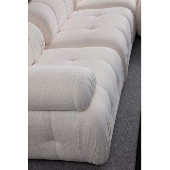 Corner Sofa Petite 3 - White White