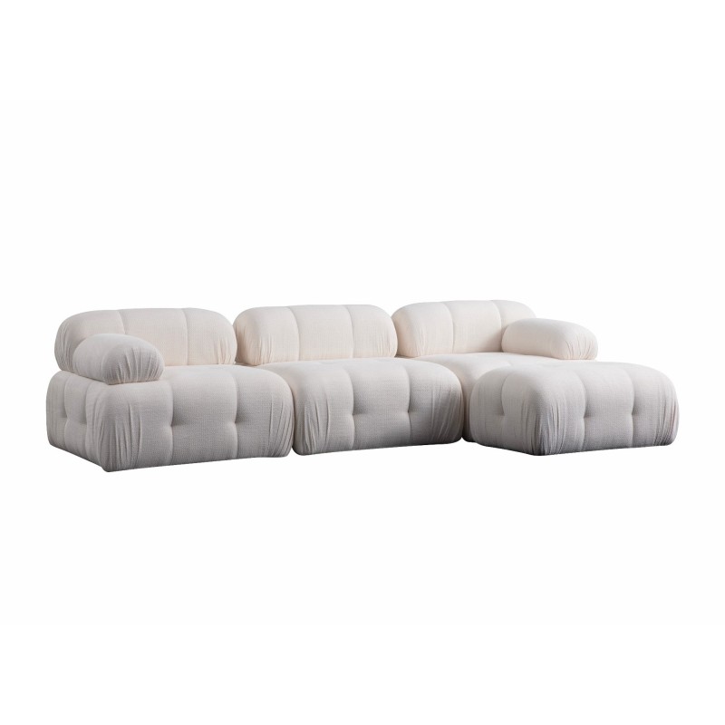 Corner Sofa Petite 3 - White White