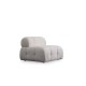 Corner Sofa Petite 3 - White White Corner Sofa Petite 3 - White White