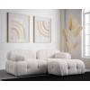 Corner Sofa Petite 2 - White White