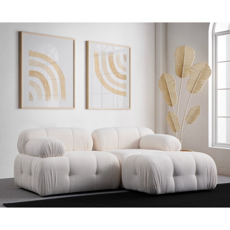 Corner Sofa Petite 2 - White White