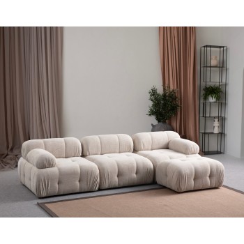 Corner Sofa Petite 3 - Cream Cream