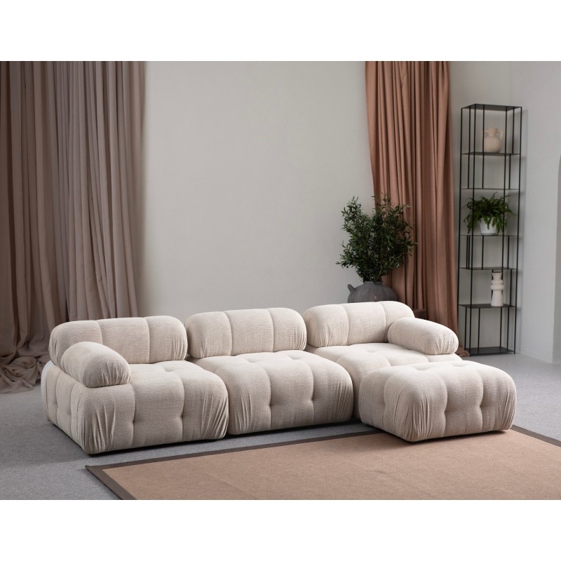 Corner Sofa Petite 3 - Cream Cream