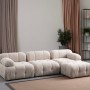Corner Sofa Petite 3 - Cream Cream