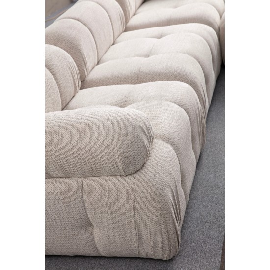 Corner Sofa Petite 3 - Cream Cream