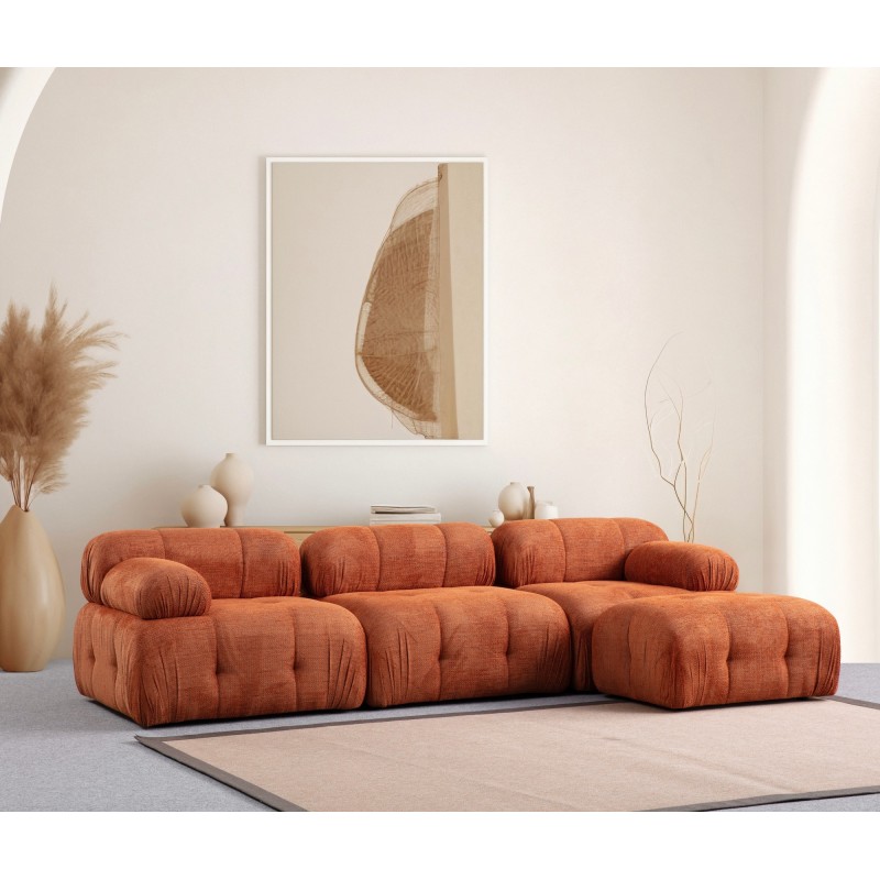 Corner Sofa Petite 3 - Orange Orange