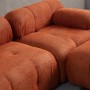 Corner Sofa Petite 3 - Orange Orange