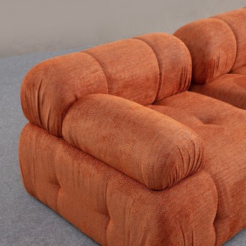 Corner Sofa Petite 3 - Orange Orange
