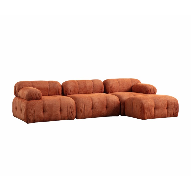 Corner Sofa Petite 3 - Orange Orange