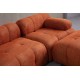 Corner Sofa Petite 2 - Orange Orange Corner Sofa Petite 2 - Orange Orange