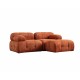 Corner Sofa Petite 2 - Orange Orange Corner Sofa Petite 2 - Orange Orange