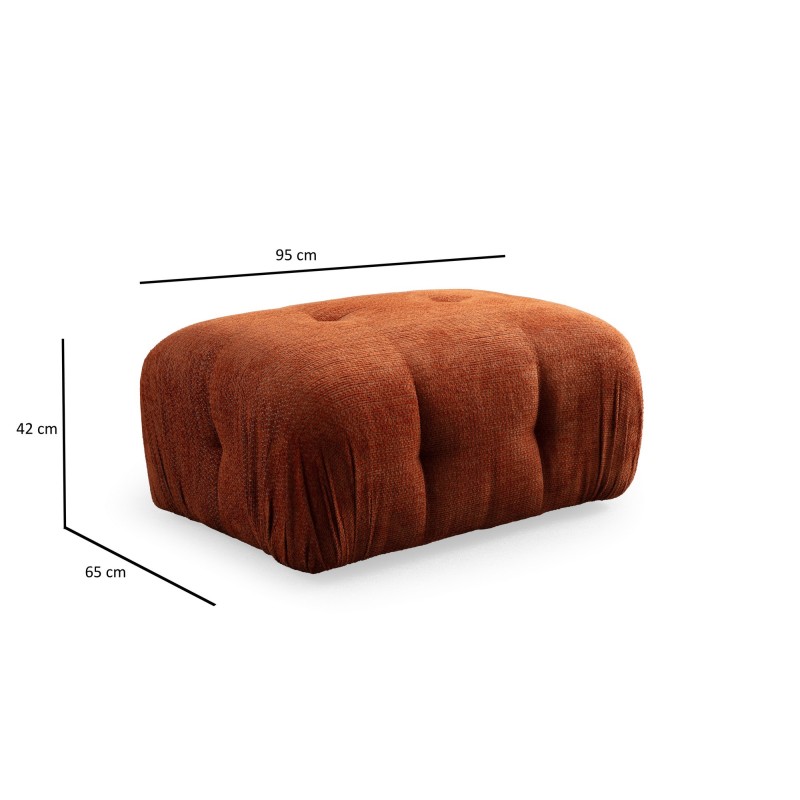 Corner Sofa Petite 2 - Orange Orange