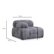 Corner Sofa Petite 3 - Grey Grey Corner Sofa Petite 3 - Grey Grey