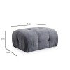 Corner Sofa Petite 3 - Grey Grey